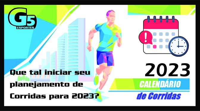 Calendário Corrida de Rua 2023