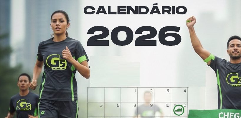 Calendário de Corridas&nbsp;2026